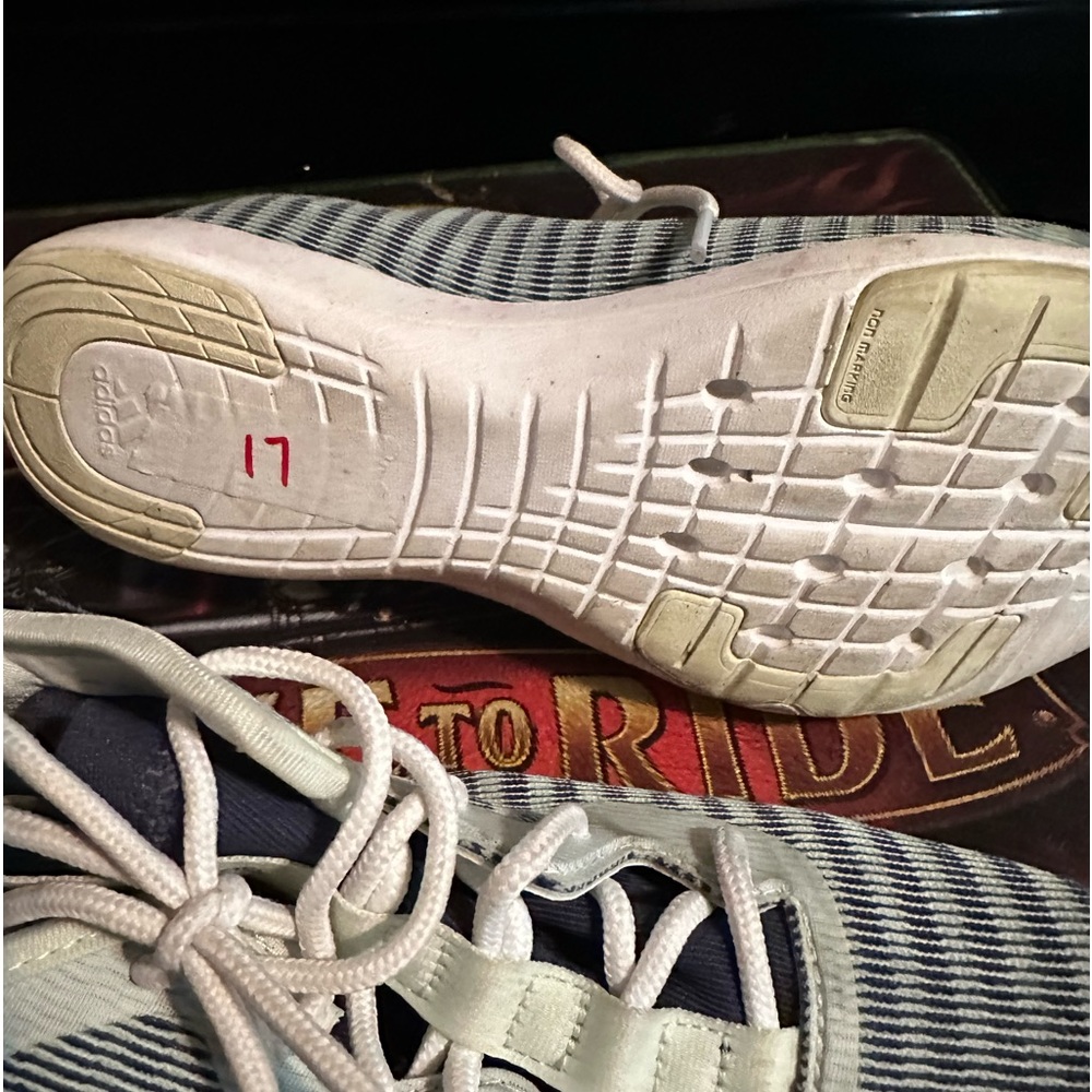 ADIDAS CRAZY MOVE NON MARKING SOLE TRAINERS EXCELLENT CONDITION